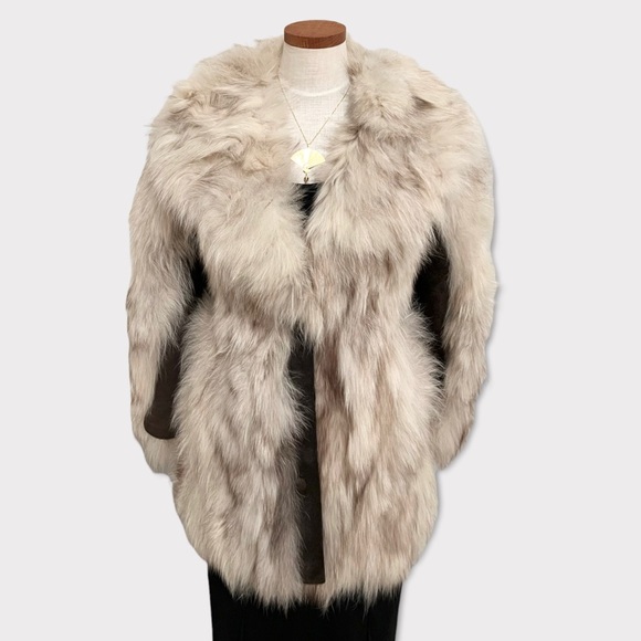 Vintage Jackets & Coats Vintage 6s70s T Galistinos Co Fox Fur